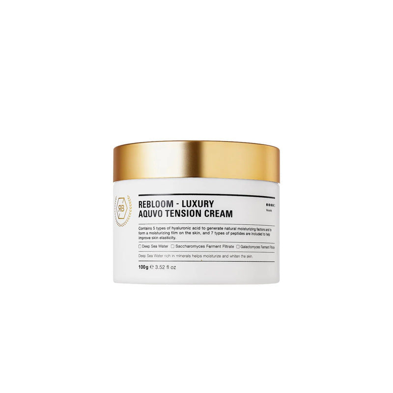 Rebloom Luxury Aquvo Tension Cream – Korean Skincare Firming & Lifting Moisturizer | Restores Elasticity & Youthful Radiance