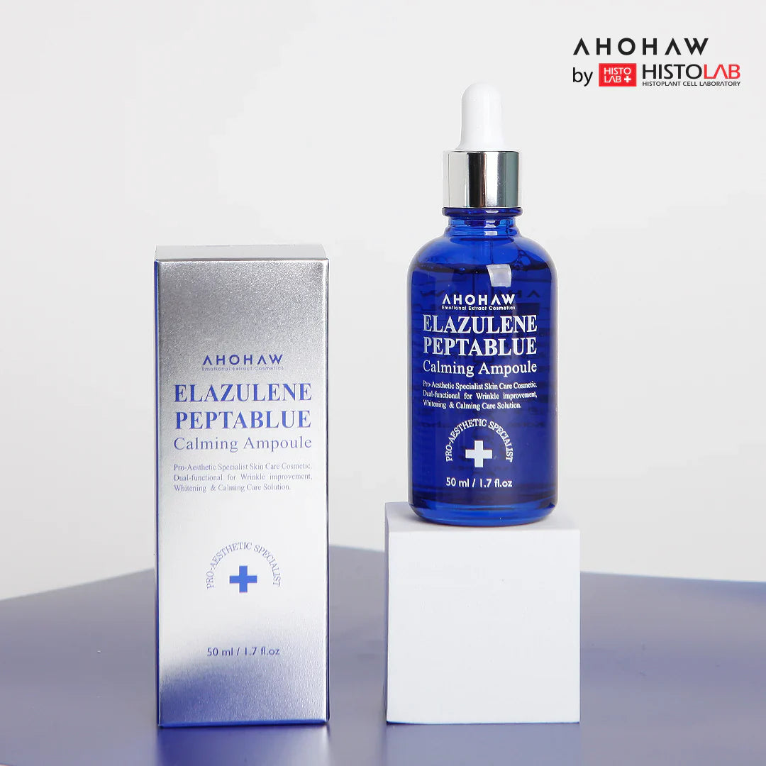 Ahohwa Elazulene Peptablue Calming Ampoule